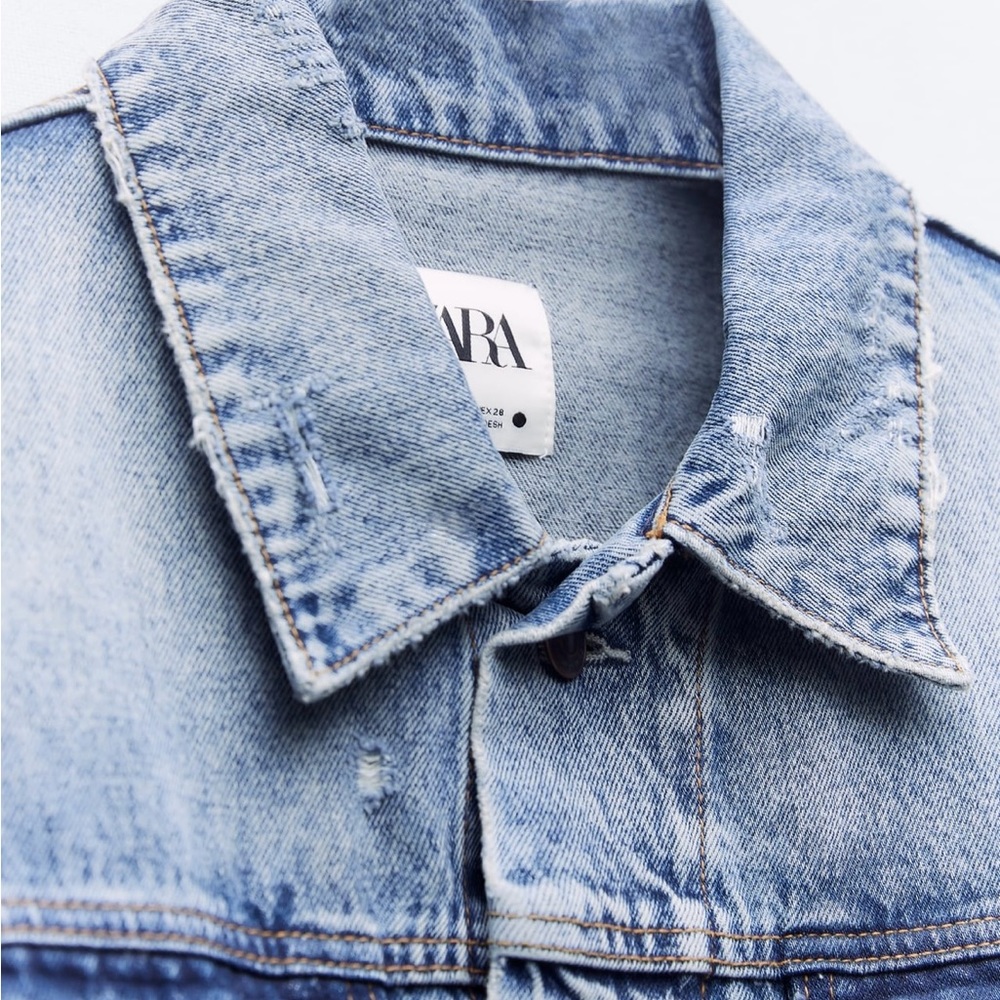 ZARA oversized denim jacket